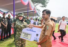 Upacara Pembukaan TMMD Ke-127, Perkuat Sinergi TNI Dan Pemerintah Daerah Membangun Desa