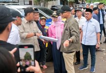 Dorong Peningkatan Infrastruktur Jalan, Bupati Pesawaran Dampingi Gubernur Tinjau Ruas Jalan Provinsi