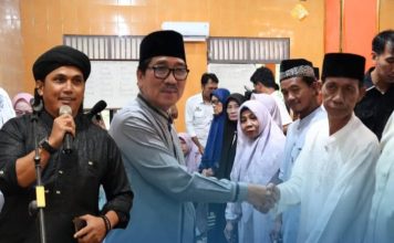 Safari Ramadhan di Abung Pekurun, Bupati Hamartoni Ajak Warga Tingkatkan Ketaqwaan dan Dukung Pembangunan