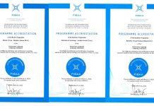 Wujudkan Standar Global, Tiga Prodi Unila Raih Akreditasi Internasional FIBAA