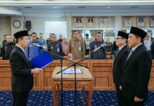 Budhi Darmawan Dilantik sebagai Kadis ESDM dan dan Febrizal Levi Jadi Kadis PSDA Provinsi Lampung, Gubernur Rahmat Mirzani Djausal Minta Jaga Integritas dan Akuntabilitas Pengelolaan SDA