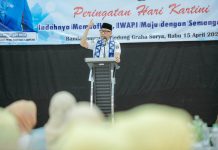 Gubernur Rahmat Mirzani Djausal Hadiri Halalbihalal Iwapi Lampung, Dorong Penguatan Hilirisasi dari ekonomi Lampung dengah Meningkatkan Peran Perempuan Pengusaha