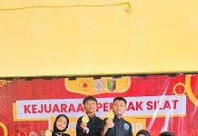 Penutupan Kejuaraan Pencak Silat Gubernur Cup I 2026, Atlet Lampung Utara Ukir Prestasi Gemilang