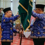 Ketua Dewan Pengurus Korpri Marindo Kurniawan Kukuhkan Dewan Pengurus Korpri PAW Kabupaten Way Kanan Masa Bakti 2023-2028, Tekankan Soliditas dan Peran Kemanusiaan