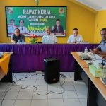 Gelar Rapat Kerja, KONI Lampung Utara Tambah Kekuatan Melalui Cabor