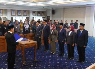 Enam Pejabat Dilantik, Pemprov Lampung Dorong Birokrasi Adaptif dan Berdampak