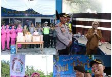 Operasi Ketupat Krakatau 2026, Kapolres Dampingi Bupati Way Kanan Tinjau Pos Pam Lebaran