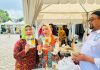 Ratusan Peserta HUT REI Kunjungi Dekranasda Lampung, Produk Kriya, Wastra dan Kuliner Jadi Daya Tarik