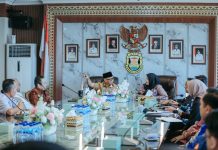 Gubernur Rahmat Mirzani Djausal dan Wali Kota Eva Dwiana Bahas Penanganan Banjir di Bandarlampung secara Terintegrasi bersama Seluruh Instansi Terkait