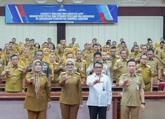 Pemprov Lampung Perkuat Pengawasan Internal, Dorong Tata Kelola Pemerintahan Lebih Efektif dan Bersih