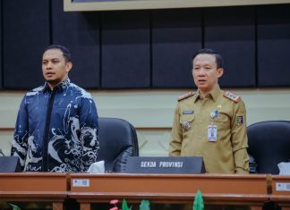 Pemprov Gelar Sosialisasi Reviu Dokumen Perencanaan dan Keuangan Daerah Berbasis Digital, Hadirkan Inspektur Khusus Inspektorat Jenderal Kementerian Dalam Negeri Ihsan Dirgahayu