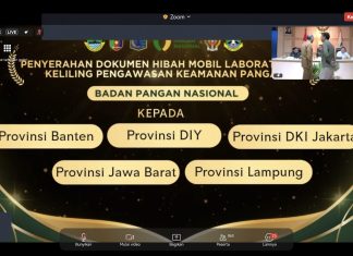 Pemprov Lampung Raih Predikat A Nasional untuk Keamanan Pangan