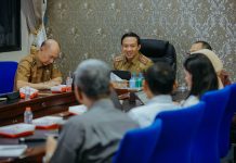 Sekdaprov Marindo Kurniawan Bersama BI, OJK dan Kanwil DJPb Provinsi Lampung Bahas Implementasi Pembiayaan Kreatif untuk Dukung Pembangunan Lampung