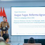 Rakor Gugus Tugas Reforma Agraria Tahun 2026, Pemprov Lampung Dorong Optimalisasi Pemanfaatan Tanah demi Mempercepat Reforma Agraria dan Pemerataan Ekonomi Masyarakat