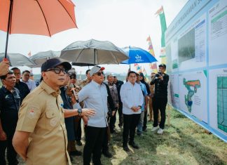 Percepat Realisasi Industri Bioetanol di Lampung, Gubernur Rahmat Mirzani Djausal Dampingi Wamen Investasi dan Hilirisasi Todotua Pasaribu Tinjau Calon Lokasi Pabrik Bioetanol di Tegineneng, Pesawaran