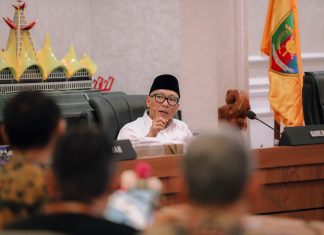 Gubernur Rahmat Mirzani Djausal Pimpin Rapat Pengembangan Ekonomi Daerah, Dorong Percepatan Pertumbuhan Ekonomi dan Dukung Target Pembangunan Nasional Menuju Indonesia Emas 2045
