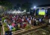 Meriah dan Penuh Kebersamaan, Nobar Piala Dunia di PKOR Way Halim Disambut Antusias Warga