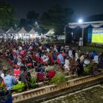 Meriah dan Penuh Kebersamaan, Nobar Piala Dunia di PKOR Way Halim Disambut Antusias Warga