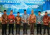 Gubernur Rahmat Mirzani Djausal Dampingi Wamendikdasmen Fajar Riza Ul Haq Ramah Tamah Bersama Persyarikatan Muhammadiyah di Mahan Agung