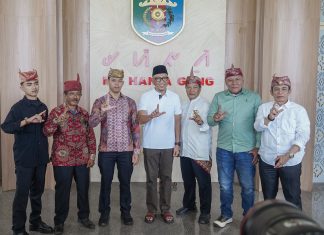 Bangun Lampung Berkarakter, Pemprov Perkuat Sinergi Dengan Masyarakat Adat