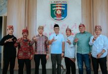 Gubernur Rahmat Mirzani Djausal Terima Silaturahmi 5 Tokoh Adat Sai Batin di Mahan Agung, Bahas Arah Pembangunan dan Pemberdayaan Masyarakat Adat