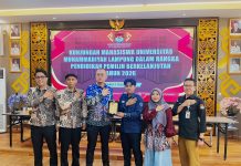 HMPS Ilmu Pemerintahan UM Lampung Belajar Partisipasi Pemilih di KPU Kota Bandar Lampung