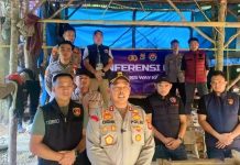 Enam Penambang Emas Ilegal Ditangkap, Polres Way Kanan Sita 20 Gelondong dan Merkuri