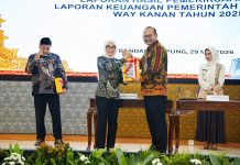 Way Kanan Raih Prestasi 16 Tahun Berturut-Turut Raih WTP