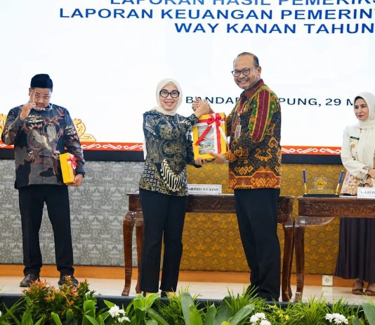 Way Kanan Raih Prestasi 16 Tahun Berturut-Turut Raih WTP