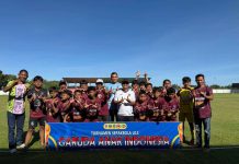 Tembus Semifinal Garuda Anak Indonesia, Tim U-13 Way Kanan Ditinjau Langsung Ketua KONI