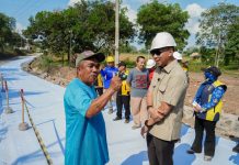 Gubernur Mirza Pastikan Perbaikan Jalan Gunung Sugih–Kota Gajah Berkualitas dan Tepat Sasaran