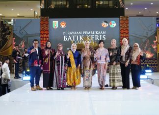 Dekranasda Provinsi Lampung Perkuat Industri Kreatif, Batik Keris Jadi Etalase Wastra Khas Daerah