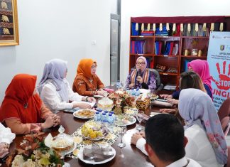 Kunjungi UPTD PPA Lampung, Menteri PPPA Beri Pendampingan Langsung kepada Korban Kekerasan Seksual