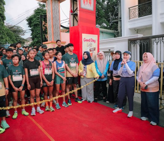 Purnama Wulan Mirza Lepas 700 Peserta Magnificent Run 7.0, Meriahkan HUT ke-50 SMAN 9 Bandar Lampung