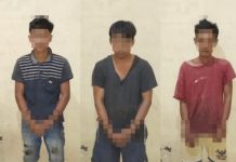 Polsek Pakuan Ratu Amankan Diduga Tiga Pelaku Curi Getah Karet di PT. BLS