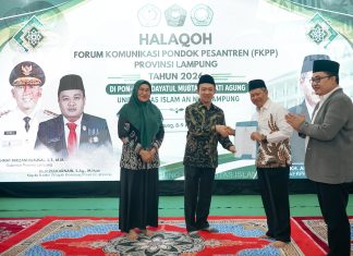 Pemprov Lampung Perkuat Peran Pesantren dalam Pembangunan dan Pengembangan SDM