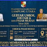 Jelang HUT RI ke-81, Lampung Utara Siapkan Pasar Murah, Gebyar UMKM dan Job Fair LAMPUNG UTARA