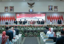 Gubernur Mirza Hadiri Paripurna Istimewa DPRD Lampung, Dengarkan Pidato Kenegaraan Presiden