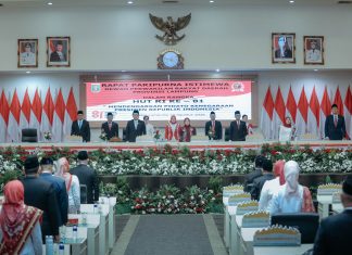 Gubernur Mirza Hadiri Paripurna Istimewa DPRD Lampung, Dengarkan Pidato Kenegaraan Presiden