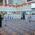Pemprov Lampung Kukuhkan Pasukan Pengibar Bendera Pusaka Provinsi Lampung Tahun 2026 yang akan Bertugas pada Upacara HUT RI ke-81