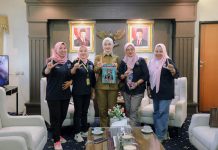 Wagub Jihan Berbagi Kiprah Kepemimpinan dan Pemberdayaan Perempuan Kepada Majalah Srikandi