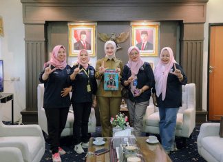 Wagub Jihan Berbagi Kiprah Kepemimpinan dan Pemberdayaan Perempuan Kepada Majalah Srikandi