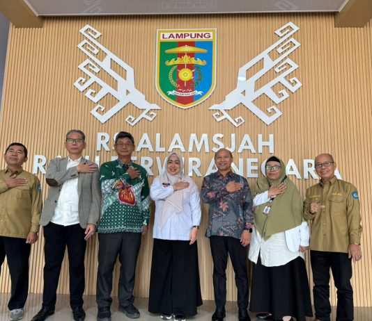Prof. Warsito Tuntaskan Tes Kesehatan Bacarek Rektor Unila 2027–2031