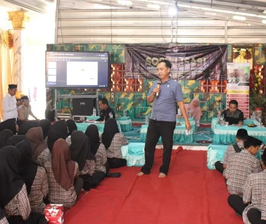 KPU Way Kanan Bangun Kesadaran Politik Melalui Kegiatan Sosialisasi Pendidikan Pemilih Berkelanjutan