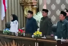Ketua DPRD Kabupaten Way Kanan Pimpin Rapat Paripurna, Bupati Way Kanan Mengesahkan Perda Gerakan Literasi Daerah