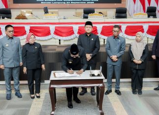 Perubahan APBD 2026 Disepakati, Pemprov Lampung Perkuat Program Prioritas dan Pertumbuhan Ekonomi