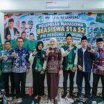Wagub Jihan Lepas 46 Mahasiswa Beasiswa PW Pergunu Lampung ke Universitas KH Abdul Chalim
