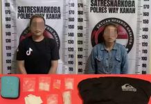 Gerebek Rumah di Adi Jaya Negara Batin, Polisi Temukan 4,25 Gram Diduga Sabu dan Senpira serta Amunisi