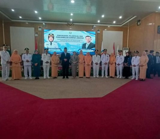 Bupati Way Kanan Lantik 236 Pejabat Struktural dan Fubgsional: Orientasi Hasil dan Kerja Tim