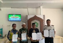 Lapas Kelas IIB Lakukan Penandatanganan PKS dengan Kemenag Kabupaten Way Kanan
